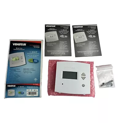 Venstar Digital Thermostat 1 Day Programmable Residential T1700 • $49.49