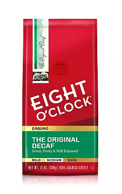 Eight O'Clock Ground Coffee The Original Decaf 12 Ounce Pack Of 6 • $47.45