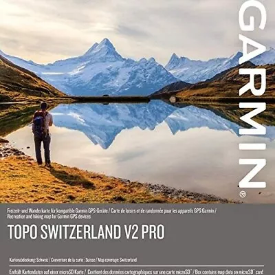 Garmin TOPO Switzerland V2 PRO MicroSD™/SD™ Card • £195.85