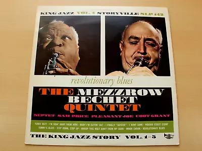 EX/EX- !! The Mezzrow Bechet Quintet/Revolutionary Blues/1983 Storyville LP • $7.45