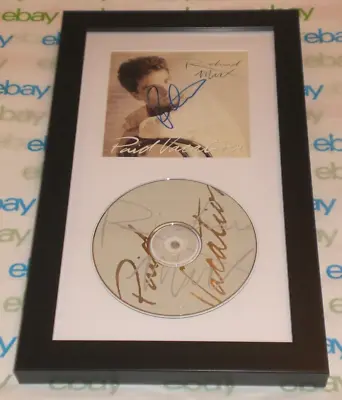 Richard Marx Signed & Framed Paid Vacation Awesome Cd Display Autograph Coa • $109.99