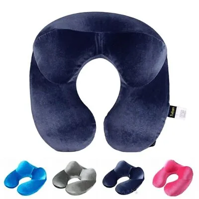 $13.49 • Buy Travel Neck Pillow Inflatable Flight Pillow U Shaped Head Rest Support Cushion