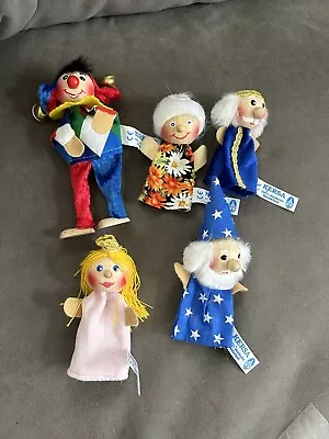 FUN Lot Of 5 German Kersa Hand Finger Puppets • $29.99