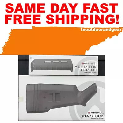 M-LOK Magpul For Mossberg 500/590 SGA Stock Forend Combo Black MAG490 MAG494BLK • $129.99