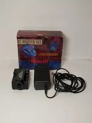 Official AC Adapter Set For Nintendo Virtual Boy In Box CIB - OEM - WORKS - LOOK • $209