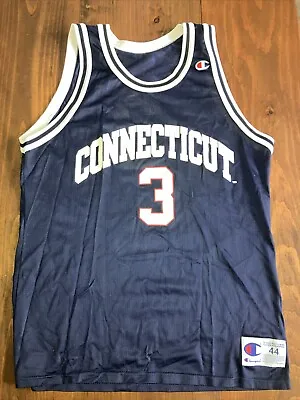 University Of Connecticut Basketball Jersey #3 • $60