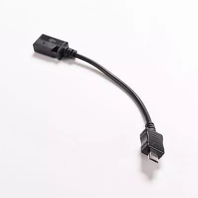 NEW Micro USB Male To Mini USB Female Data Sync Charge Adapter CablY.OR • $1.31