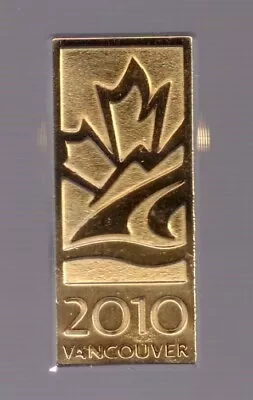 2010 Vancouver Olympic Bid Pin Gold Color Version • $4