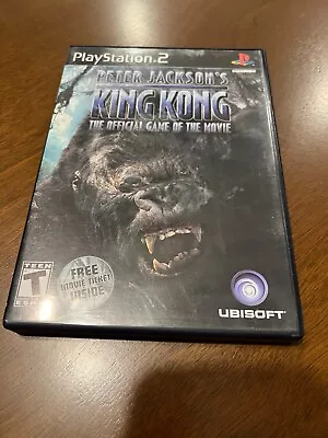 Peter Jackson's King Kong *WITH MOVIE TICKET* (Sony PlayStation 2 PS2) Working • $25