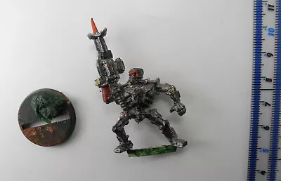 NECRON WARRIOR Metal Classic Necrons Army Raider Painted Warhammer 40K 1990s 56 • £1.99