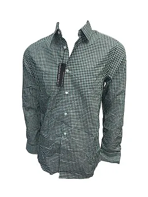 Banana Republic Mens Non-Iron Slim Fit Wrinkle Free Button Down Green 510378 NWT • $38.25