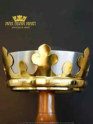 The Crown Of Monty Python King Of Temeria Helmet Roman Costume • $97.26
