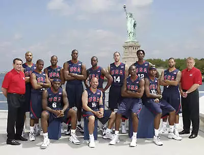 2008 Usa Olympic Basketball Team 8x10 Photo Kobe Lebron Kidd Chris Paul Wade • $5.57