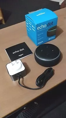 Amazon Echo Dot With Alexa 3rd Gen • $30