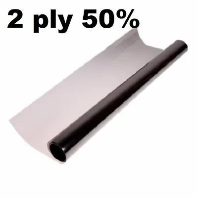 WINDOW TINT FILM ROLL  50% 20  X 10FT Intersolar® Hp 2 Ply 10 Years Warranty IR • $15