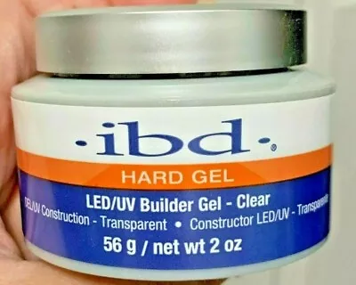 IBD Builder Gel Hard Gel Clear 2 Oz LED/UV • $23.99