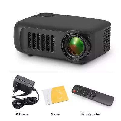 A2000 MINI Projector Home Cinema Theater Portable 3D LED Video Projectors Game L • $40.13