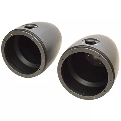 MasterCraft Boat Speaker Cans 404832TI | 6 3/8 Inch Dark Gray (Pair) • $762.59