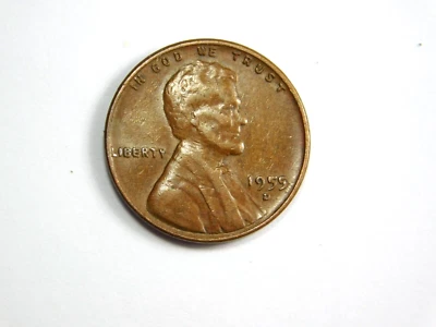 $4 • Buy 1955 D USA LINCOLN ONE 1 CENT   In 2x2