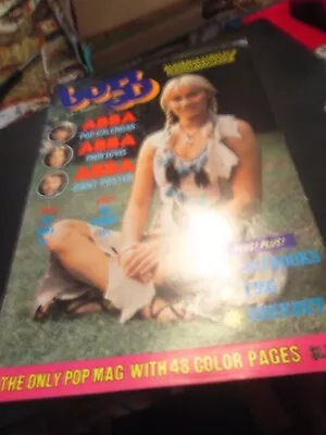 BUZZ Magazine Australian Pop Music Vol 1 Number 1 - Mostly ABBA- 1977 RARE!! 48p • $109