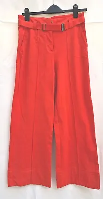 Ladies Marc O’Polo Red  Trousers . Wide Leg  Size 38.     /R/ • £23