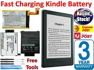 OEM Battery For Amazon Kindle 2 3 4 5 DX DXG Paperwhite 1 2 3 EReader + Tools • $24.83