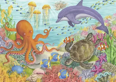 Ravensburger Ocean Friends 35 Piece Jigsaw Puzzle For Kids – Every Piece Is Uniq • $20.97