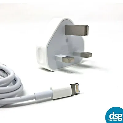 Original Apple Charger Adapter Plug / Data Cable / Kit For IPhone IPad A1399  • £6.99