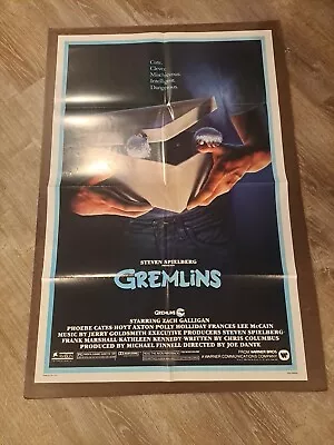 1984 Gremlins Original 27x41 Movie Poster One Sheet  • $75