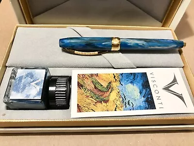 Visconti Van Gogh Wheat Field With Crows Fountain Pen Medium Nib • $275