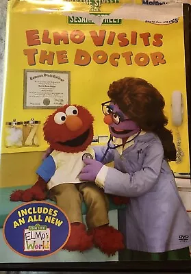 Sesame Street Elmo Visits The Doctor DVD Kids Children's Educational 2005 • $9.99