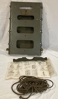WW2 Packboard With Shelf Instructions And Rope • $124.99