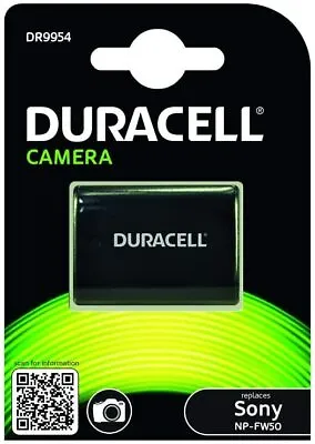 £24.99 • Buy Duracell Replacement Digital Camera Battery 7.4V 1030mAh For Sony NP-FW50