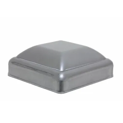 Post Cap Pressed Dome Steel Metal Square For Gate Fences | Multiple Sizes • $2.30