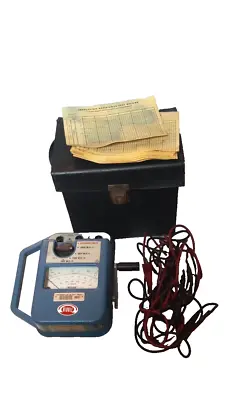 Biddle Megger 210159 Hand-Cranked Megohmmeter Insulation Tester Vintage • $155