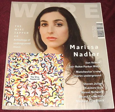 £8.99 • Buy Wire Tapper 40 Cd + Wire Magazine Issue 387 May 2016 Marissa Nadler
