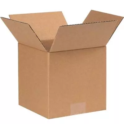 7x7x7  Corrugated Boxes For Shipping Packing Moving Supplies 25 Total • $24.99