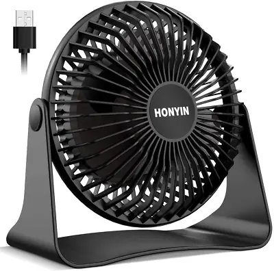 BESKAR 6 Inch Small Desk Fan With Powerful Airflow Quiet Operation Portable Fan • $11.27