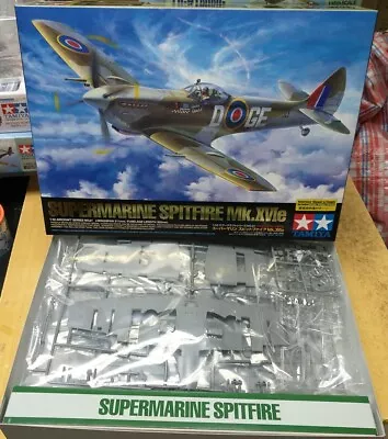 Supermarine Spitfire Mk.XVIe TAMIYA 1:32 Plastic Model Kit 60321 • $99.90