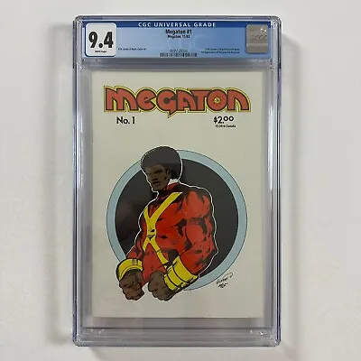 Megaton 1 Cgc 9.4 Erik Larsen's 1st Professional Work (1983 Megaton) • $249.99