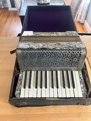 Viotti Vintage Accordion Made In Italy With Case • $70