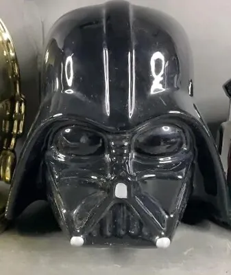 Star Wars Darth Vader Helmet Galerie Ceramic Cookie Jar • $43.66