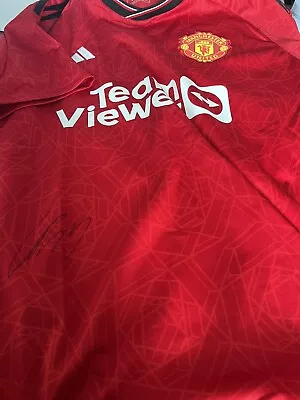 Christian Ericksen Signed Manchester United Shirt • £70