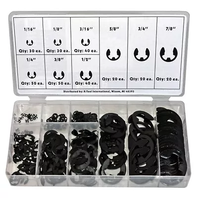 K Tool KTI-00072 E-Clip Assortment - 300 Piece • $25.05