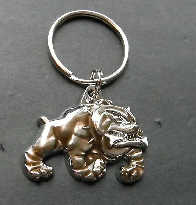 US Marine Corps Marines Bulldog Keychain Keyring Key Ring Chain 1.5 X 1 Inch • $10.95