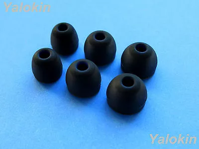 $32.47 • Buy 6 Pcs S/M/L Comfort Stay (BK) Replacement Eartips Buds For Jaybird X2 Headphones