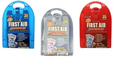 Rapid Care First Aid Kit (3 Pack) 35 Piece All In One Mini Emergency Kit • $14.95