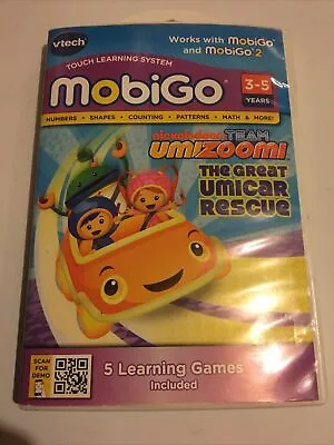 Vtech MobiGo Learning System Nickelodeon's Team Umizoom Age 3 4 5 2 Great Umicar • $4.99