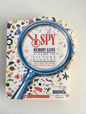 Scholastic I Spy Memory Game Picture Riddles 2002 Card Game Briarpatch • $5