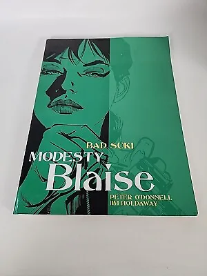 Modesty Blaise Bad Suki Titan Books March 2005 1st Edition Peter O'Donnell • $25.99